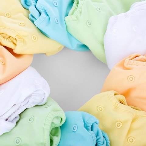 Reusable cloth diaper set