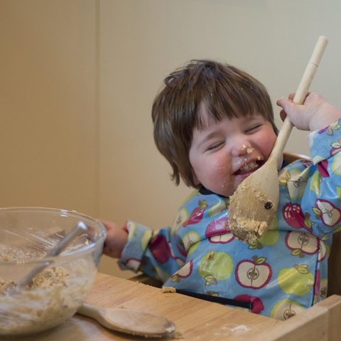 Toddler training spoon set